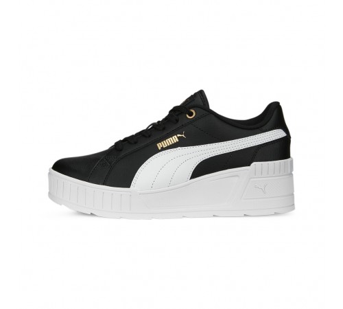4s Puma 390985-01 Karmen Wedge Sneakers wm - Black/White/Gold